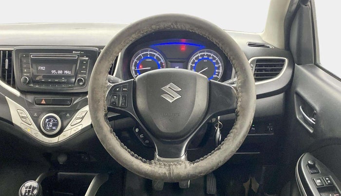 2016 Maruti Baleno DELTA PETROL 1.2, Petrol, Manual, 71,575 km, Steering Wheel Close Up
