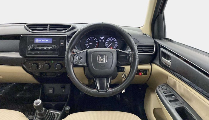 2019 Honda Amaze 1.2L I-VTEC S, CNG, Manual, 74,390 km, Steering Wheel Close Up