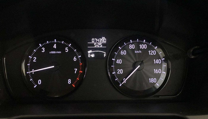 2019 Honda Amaze 1.2L I-VTEC S, CNG, Manual, 74,390 km, Odometer Image