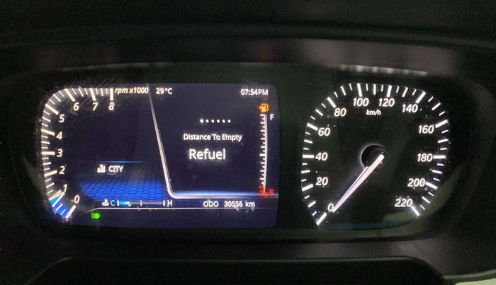 2022 Tata PUNCH CREATIVE IRA 1.2 RTN DUAL TONE, Petrol, Manual, 30,534 km, Odometer Image