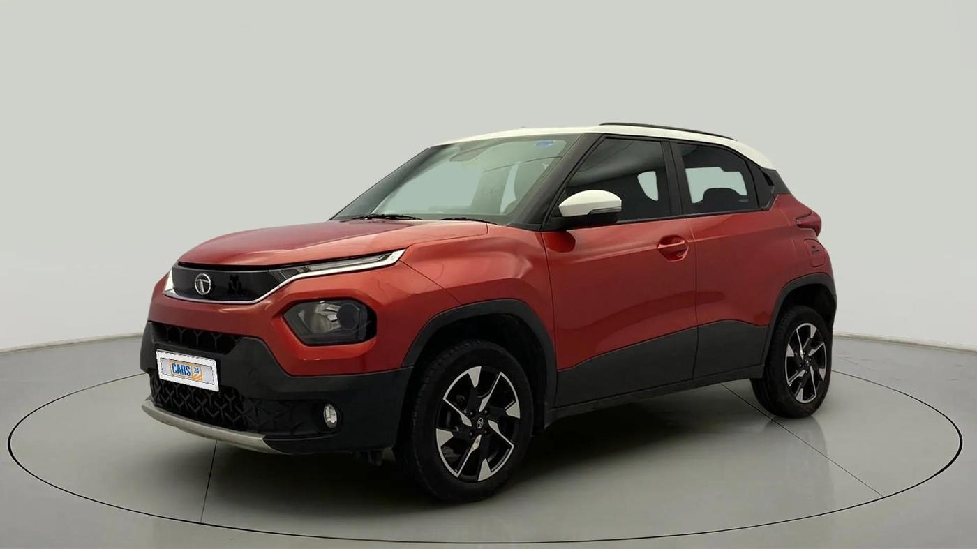2022 Tata PUNCH CREATIVE IRA 1.2 RTN DUAL TONE, Petrol, Manual, 30,561 km, Left Front Diagonal