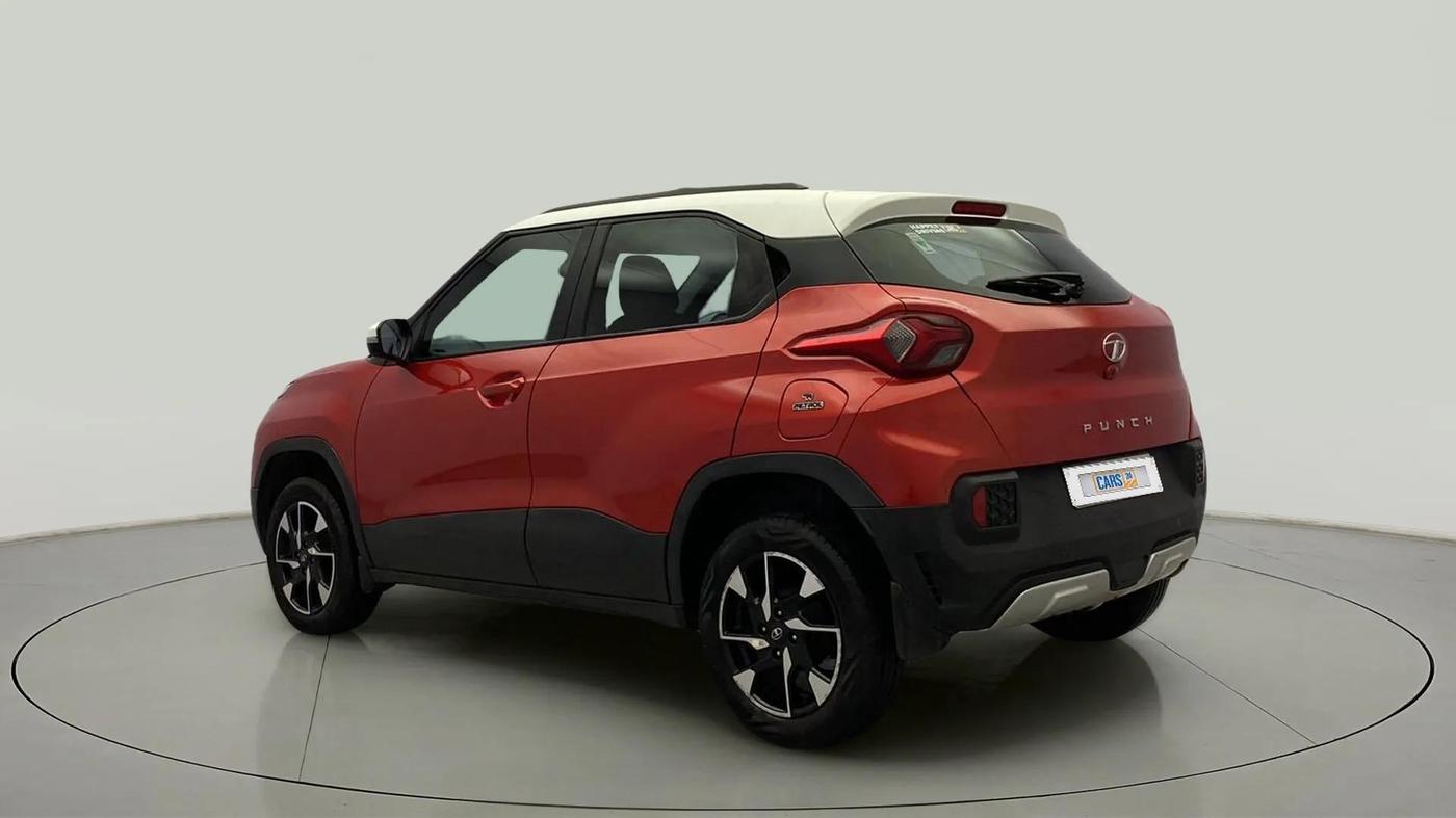 2022 Tata PUNCH CREATIVE IRA 1.2 RTN DUAL TONE, Petrol, Manual, 30,561 km, Left Back Diagonal