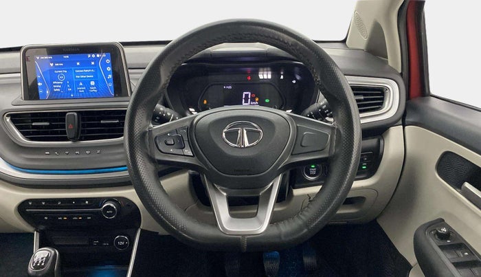 2023 Tata ALTROZ XZ PLUS SUNROOF CNG, CNG, Manual, 44,763 km, Steering Wheel Close Up