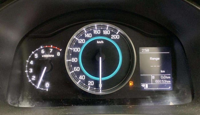 2022 Maruti IGNIS ZETA 1.2, Petrol, Manual, 69,130 km, Odometer Image