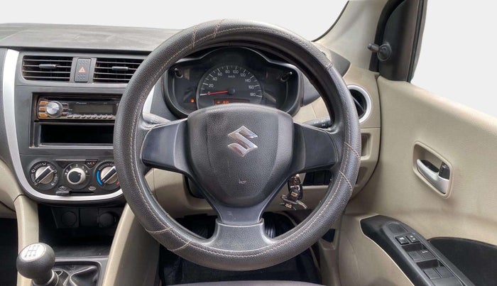 2014 Maruti Celerio VXI, Petrol, Manual, 55,028 km, Steering Wheel Close Up