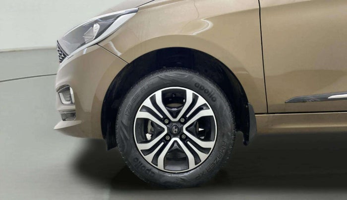 2024 Tata TIGOR XZA Plus iCNG , CNG, Automatic, 4,056 km, Left Front Wheel