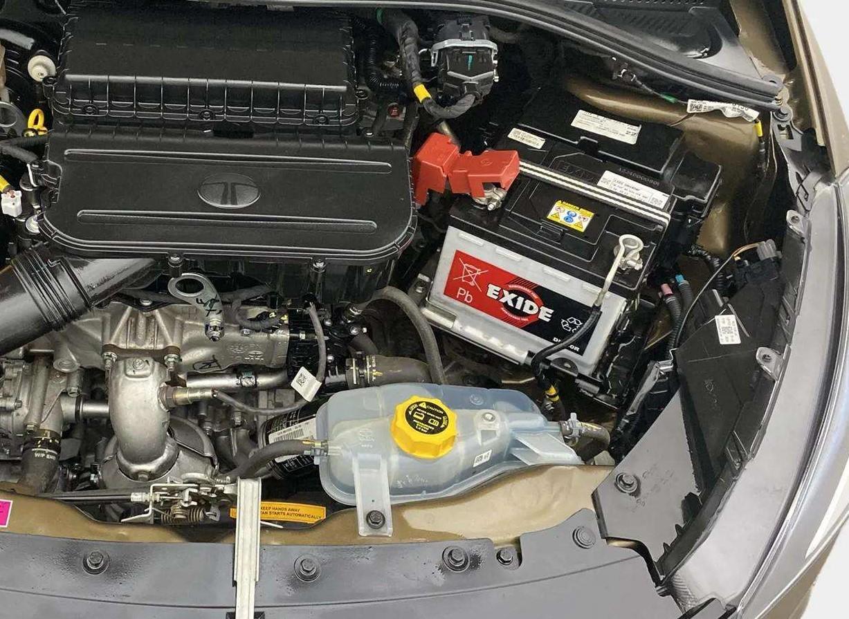 2024 Tata TIGOR XZA Plus iCNG , CNG, Automatic, 4,056 km, Engine View - Left