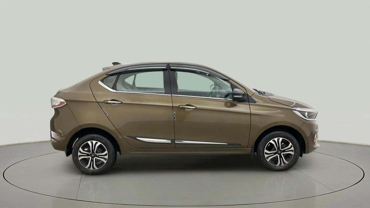 2024 Tata TIGOR XZA Plus iCNG , CNG, Automatic, 4,056 km, Right Side View