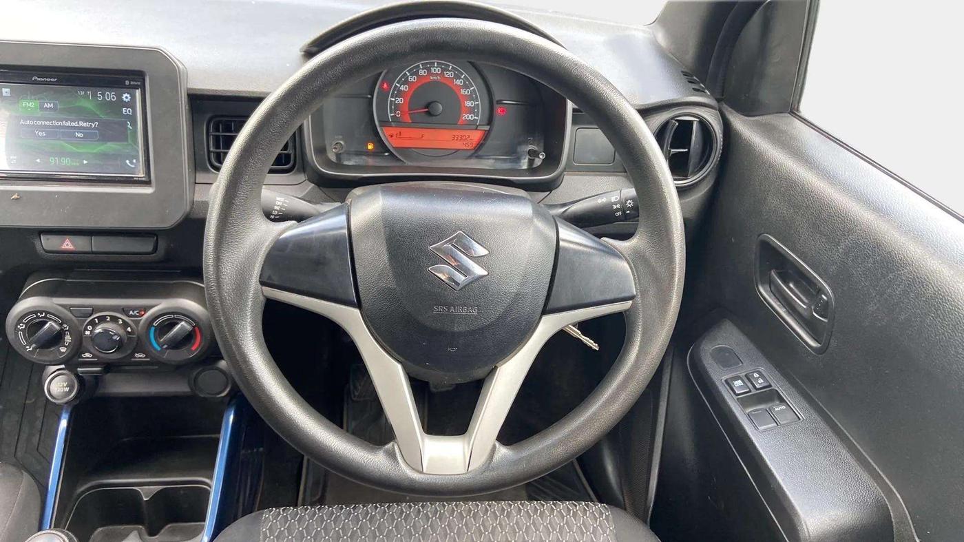 2022 Maruti IGNIS SIGMA 1.2, Petrol, Manual, 33,388 km, Steering Wheel Close Up