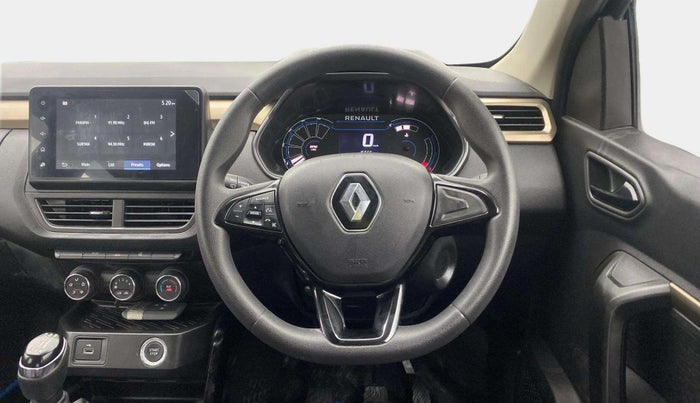 2022 Renault Kiger RXT (O) TURBO MT, Petrol, Manual, 15,569 km, Steering Wheel Close Up