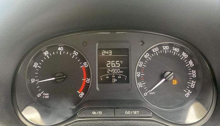 2019 Skoda Rapid 1.6 MPI ACTIVE, Petrol, Manual, 24,899 km, Odometer Image
