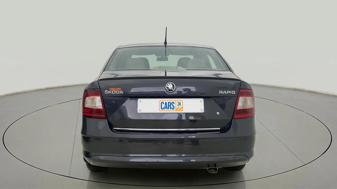 2019 Skoda Rapid 1.6 MPI ACTIVE, Petrol, Manual, 24,987 km, Back/Rear