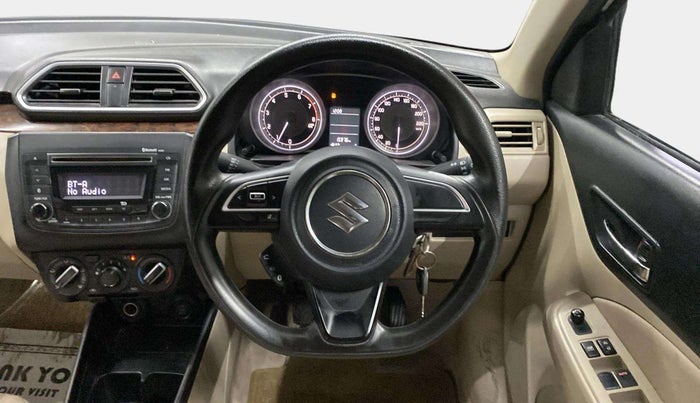 2019 Maruti Dzire VXI, Petrol, Manual, 15,946 km, Steering Wheel Close Up