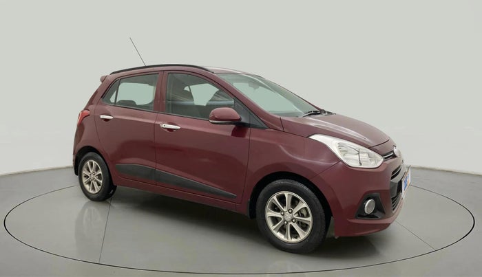 2016 Hyundai Grand i10 ASTA (O) 1.2 KAPPA VTVT, Petrol, Manual, 52,976 km, Right Front Diagonal