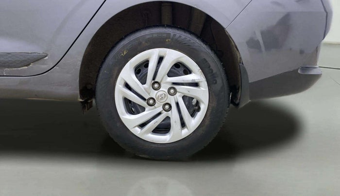 2021 Hyundai AURA S 1.2 CNG, CNG, Manual, 8,307 km, Left Rear Wheel