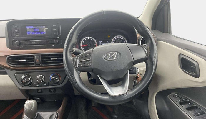 2021 Hyundai AURA S 1.2 CNG, CNG, Manual, 8,307 km, Steering Wheel Close Up