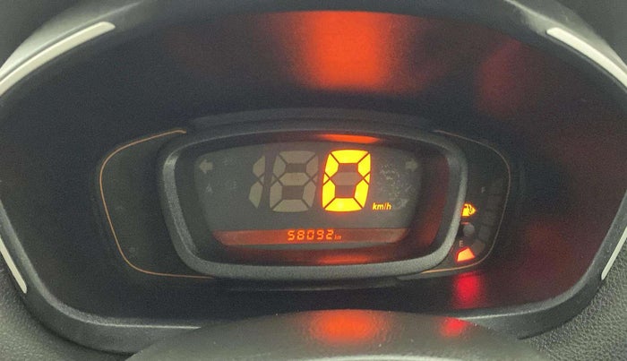 2017 Renault Kwid RXL, Petrol, Manual, 58,053 km, Odometer Image