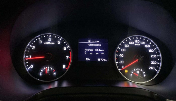 2022 KIA SELTOS HTE 1.5 PETROL, Petrol, Manual, 85,720 km, Odometer Image