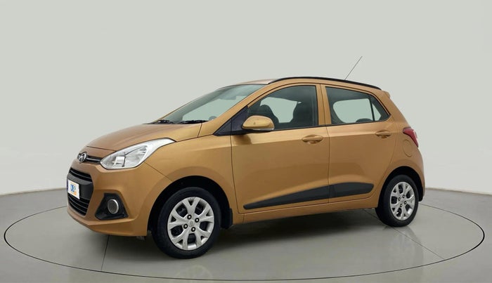 2015 Hyundai Grand i10 SPORTZ 1.2 KAPPA VTVT, Petrol, Manual, 35,733 km, Left Front Diagonal