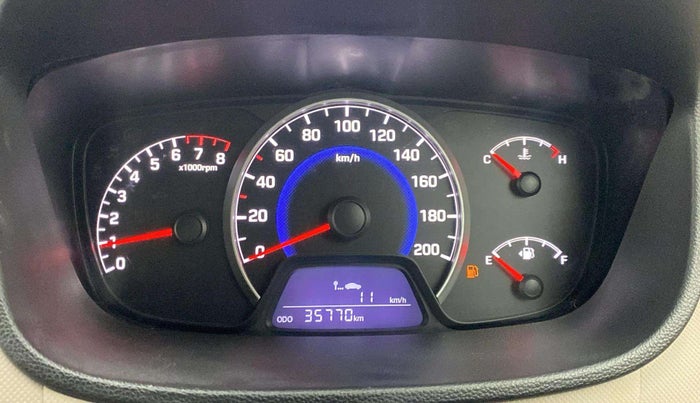 2015 Hyundai Grand i10 SPORTZ 1.2 KAPPA VTVT, Petrol, Manual, 35,733 km, Odometer Image