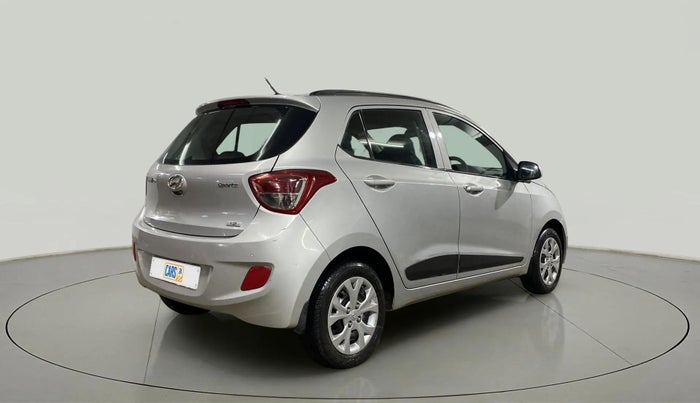 2016 Hyundai Grand i10 SPORTZ 1.2 KAPPA VTVT, Petrol, Manual, 10,157 km, Right Back Diagonal