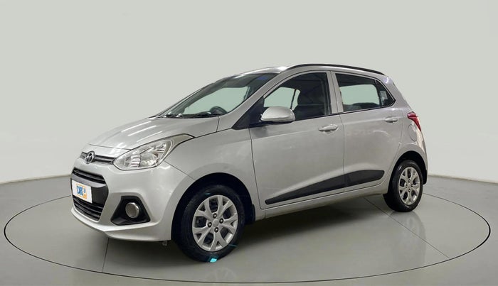 2016 Hyundai Grand i10 SPORTZ 1.2 KAPPA VTVT, Petrol, Manual, 10,157 km, Left Front Diagonal