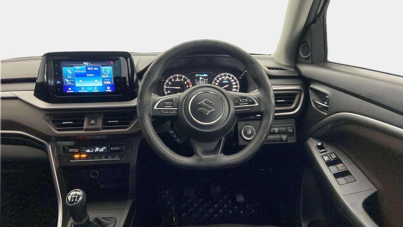 2023 Maruti BREZZA ZXI SMART HYBRID , Petrol, Manual, 12,686 km, Steering Wheel Close Up