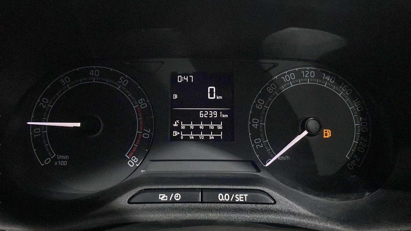 2022 Skoda SLAVIA ACTIVE 1.0L TSI MT, Petrol, Manual, 62,441 km, Odometer Image