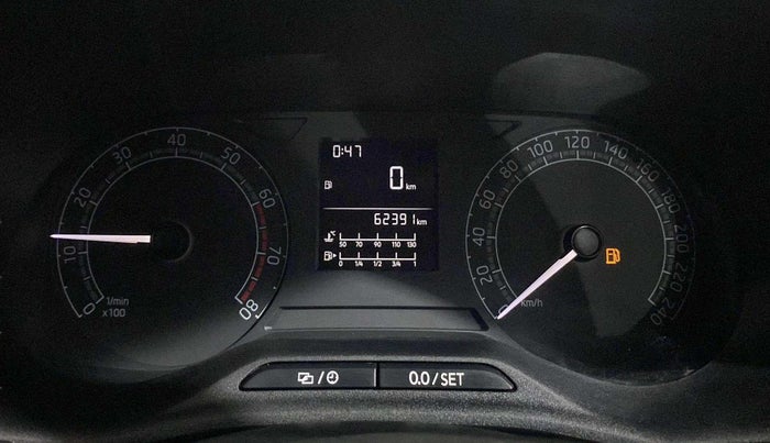 2022 Skoda SLAVIA ACTIVE 1.0L TSI MT, Petrol, Manual, 62,328 km, Odometer Image