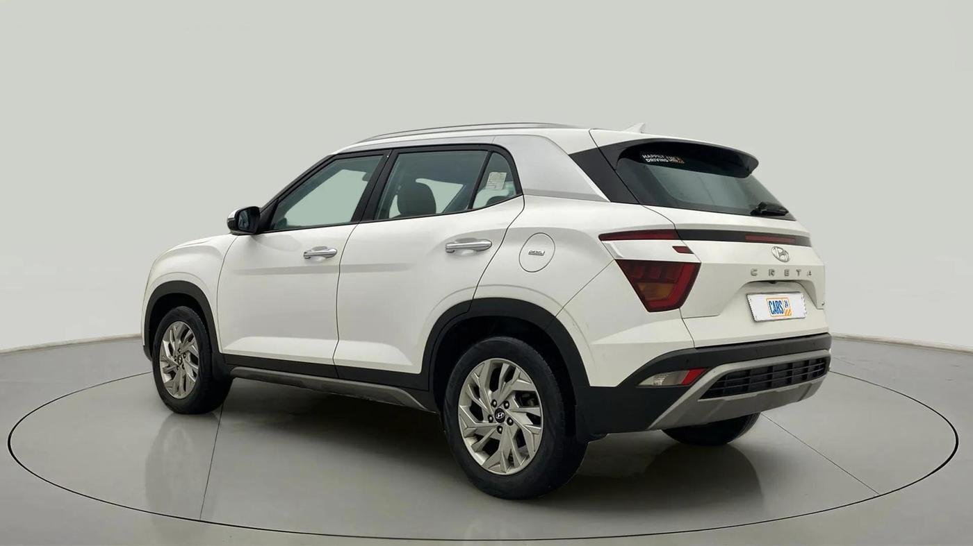 2021 Hyundai Creta SX 1.5 DIESEL, Diesel, Manual, 28,952 km, Left Back Diagonal