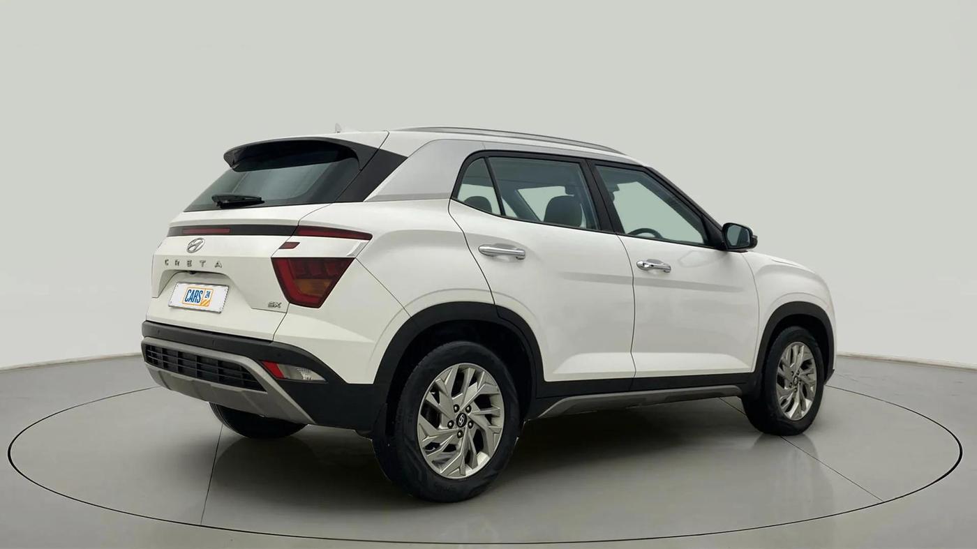 2021 Hyundai Creta SX 1.5 DIESEL, Diesel, Manual, 28,952 km, Right Back Diagonal