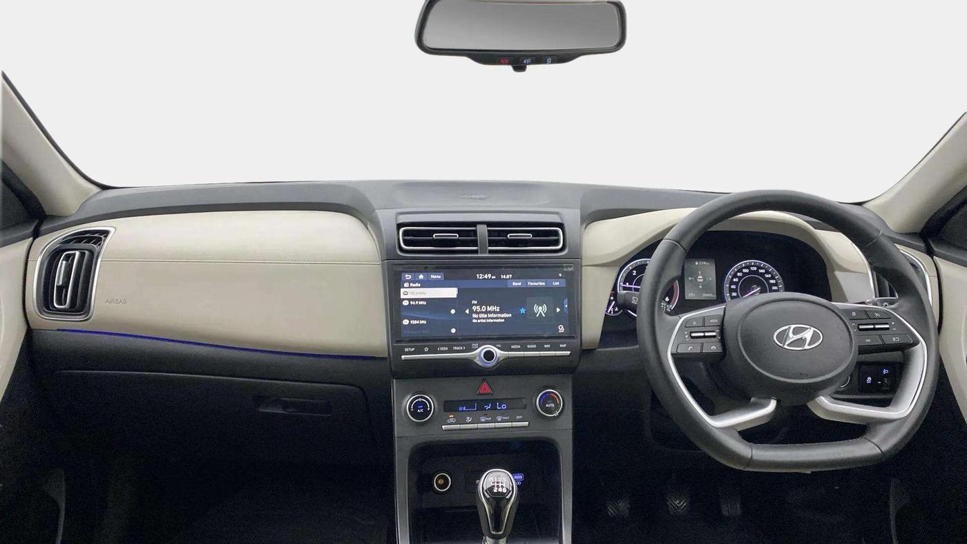 2021 Hyundai Creta SX 1.5 DIESEL, Diesel, Manual, 28,952 km, Dashboard