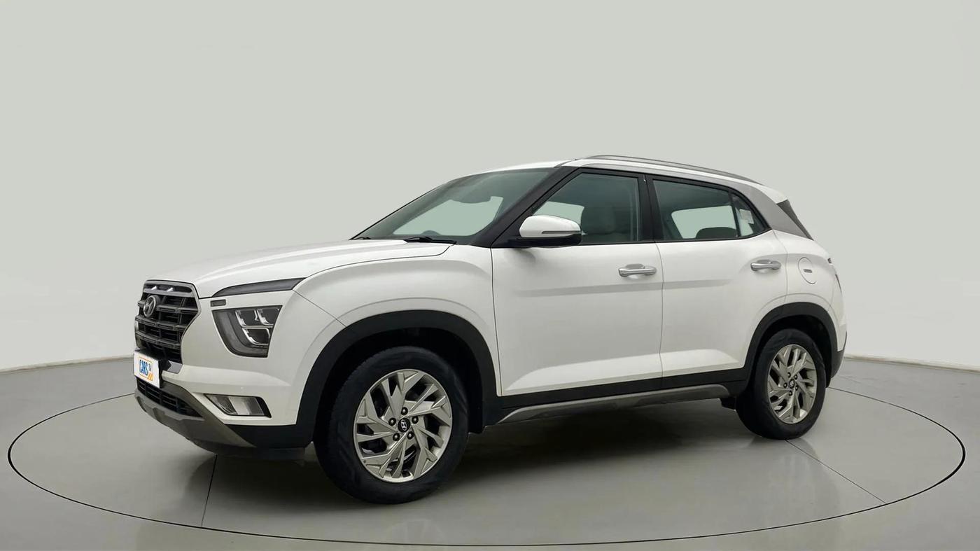 2021 Hyundai Creta SX 1.5 DIESEL, Diesel, Manual, 28,952 km, Left Front Diagonal