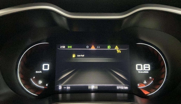 2021 MG ASTOR SHARP 1.5 CVT, Petrol, Automatic, 57,081 km, Odometer Image