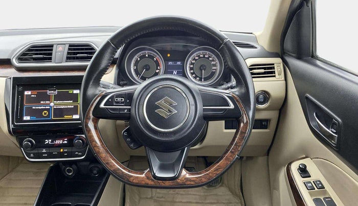 2017 Maruti Dzire ZDI PLUS AMT, Diesel, Automatic, 58,065 km, Steering Wheel Close Up