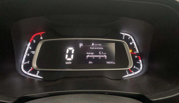 2021 KIA SONET GTX PLUS 1.5 AT, Diesel, Automatic, 74,266 km, Odometer Image