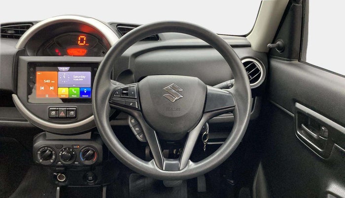 2022 Maruti S PRESSO VXI PLUS AMT, Petrol, Automatic, 17,219 km, Steering Wheel Close Up