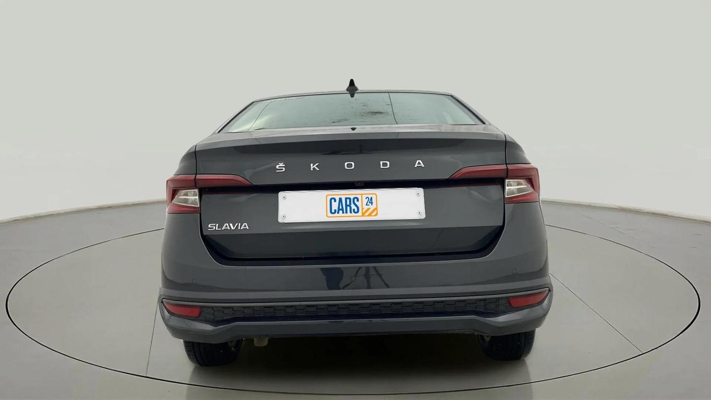 2023 Skoda SLAVIA AMBITION 1.0L TSI AT, Petrol, Automatic, 12,391 km, Back/Rear