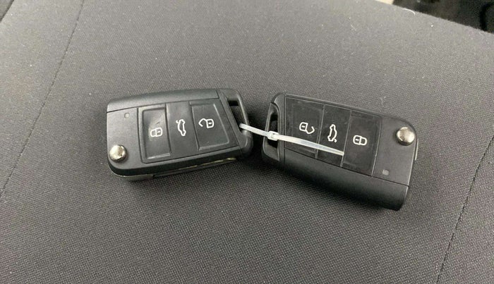 2023 Skoda SLAVIA AMBITION 1.0L TSI AT, Petrol, Automatic, 11,993 km, Key Close Up