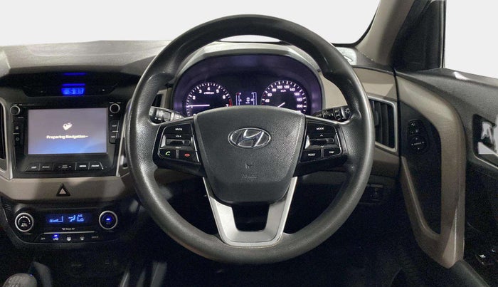 2017 Hyundai Creta SX PLUS 1.6 PETROL, Petrol, Manual, 74,457 km, Steering Wheel Close Up