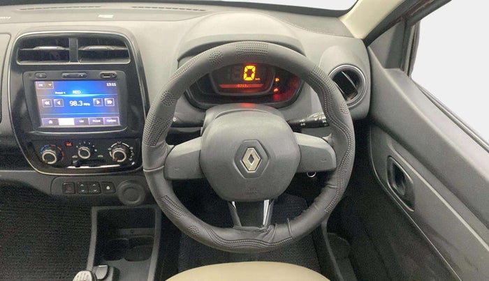 2015 Renault Kwid RXT 0.8, Petrol, Manual, 16,256 km, Steering Wheel Close Up