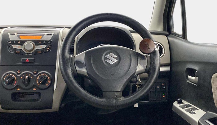 2014 Maruti Wagon R 1.0 VXI, Petrol, Manual, 39,908 km, Steering Wheel Close Up