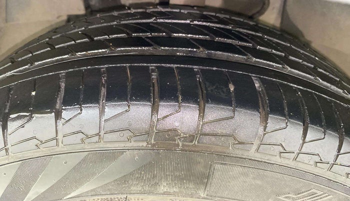 2019 Tata NEXON XZA PLUS PETROL, Petrol, Automatic, 52,997 km, Left Front Tyre Tread