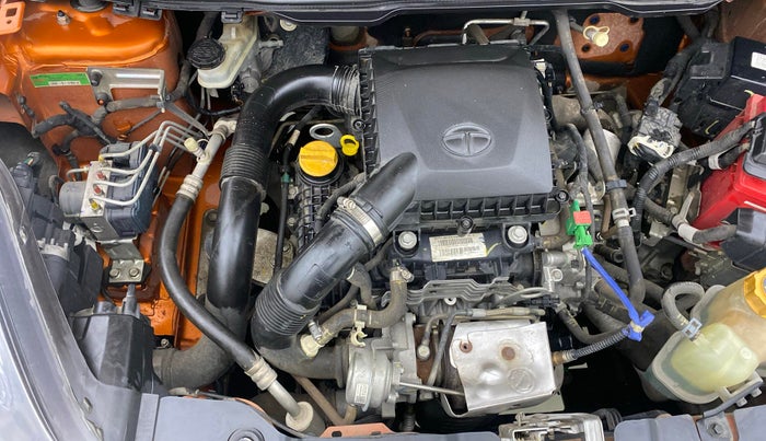 2019 Tata NEXON XZA PLUS PETROL, Petrol, Automatic, 52,997 km, Engine View - Right