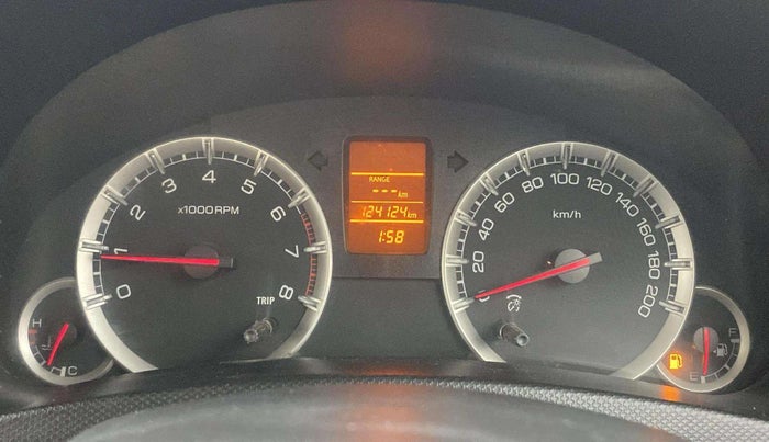2013 Maruti Swift Dzire VXI, Petrol, Manual, 1,24,101 km, Odometer Image