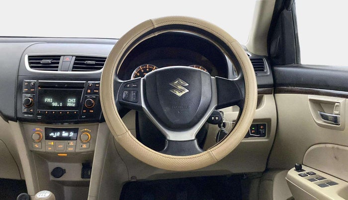 2013 Maruti Swift Dzire ZXI, Petrol, Manual, 61,504 km, Steering Wheel Close Up