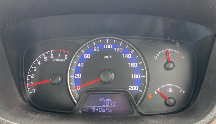 2015 Hyundai Xcent S 1.2, Petrol, Manual, 94,040 km, Odometer Image