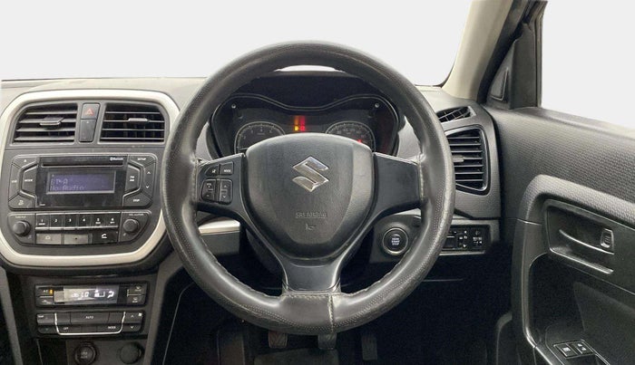 2021 Maruti Vitara Brezza VXI, Petrol, Manual, 67,584 km, Steering Wheel Close Up