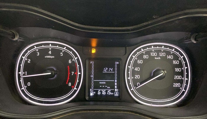 2021 Maruti Vitara Brezza VXI, Petrol, Manual, 67,584 km, Odometer Image