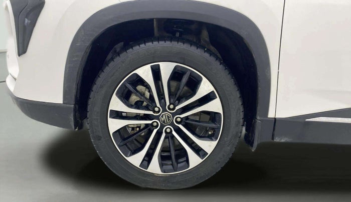 2023 MG HECTOR PLUS SHARP 1.5 PETROL TURBO CVT 6-STR, Petrol, Automatic, 27,067 km, Left Front Wheel
